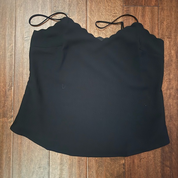 J. Crew Factory scalloped tank - Picture 2 of 5